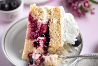 Light and Fluffy White Forest Cake Recipe