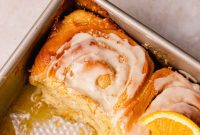 Orange Cinnamon Rolls with Zesty Orange Glaze