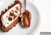 No-Bake Vegan Chocolate Pudding Tart — Gluten-Free Recipe