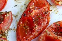 Oven-Roasted Tomatoes with Garlic and Herbs Recipe