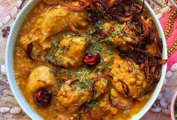 Dal Chicken Recipe: Spiced Chicken and Lentil Curry Bowl