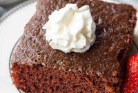 Eggless Wacky Cake Recipe: Moist Chocolate Cake Without Eggs or Milk
