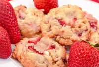 Strawberry Cheesecake Cookie Recipe: Soft Baked Strawberry Swirls