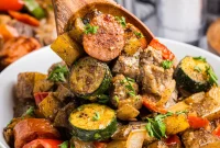 Blackstone Cowboy Stir-Fry Recipe for Skillet BBQ Flavor