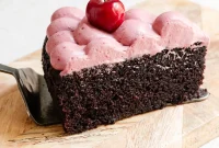 Chocolate Olive Oil Cake with Cherry Ganache Recipe
