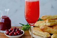 Sparkling Cranberry Champagne Cocktail Recipe for Holidays