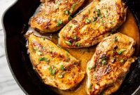 Cajun Garlic Butter Chicken Skillet Recipe