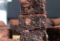One-Bowl Dark Chocolate Brownies Recipe