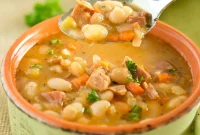 Instant Pot Ham and White Bean Soup Recipe