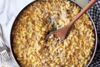 Homemade Cheesy Beef and Pasta Skillet (Copycat Hamburger Helper)