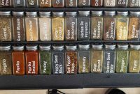 Spice Drawer Organizer: Quick Access and Neat Spice Storage