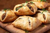 Vegan Wild Mushroom Puff Pastry Hand Pies
