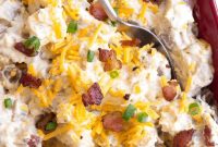Loaded Bacon Ranch Potato Salad Recipe for Summer BBQs