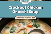 Slow Cooker Chicken Gnocchi Soup: Creamy One-Pot Comfort Recipe