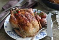 Cranberry Apple Stuffed Cornish Hens for Holiday Dinner