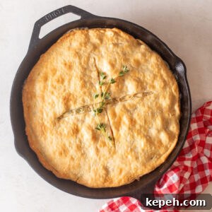 Leftover Turkey Pot Pie Recipe for Comforting Family Meals 18 Baked turkey pot pie