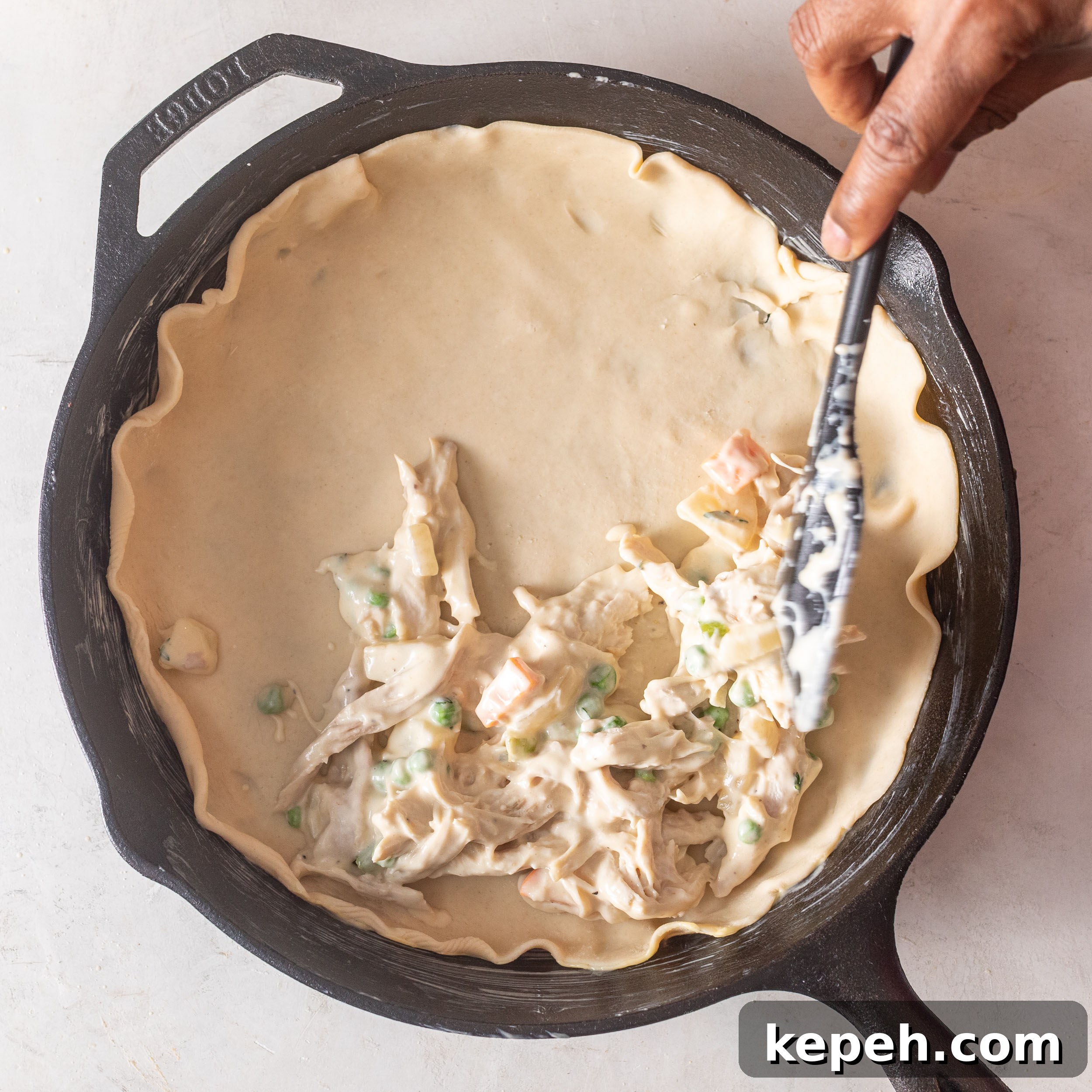 Leftover Turkey Pot Pie Recipe for Comforting Family Meals 9 Prepare crust
