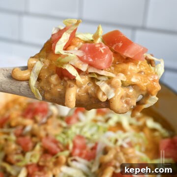 One-Pot Taco Mac & Cheese