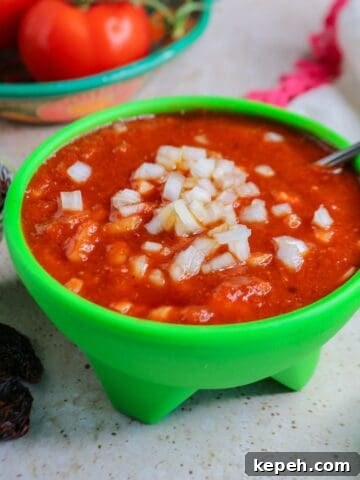 Chile Morita Salsa (salsa de chile morita)