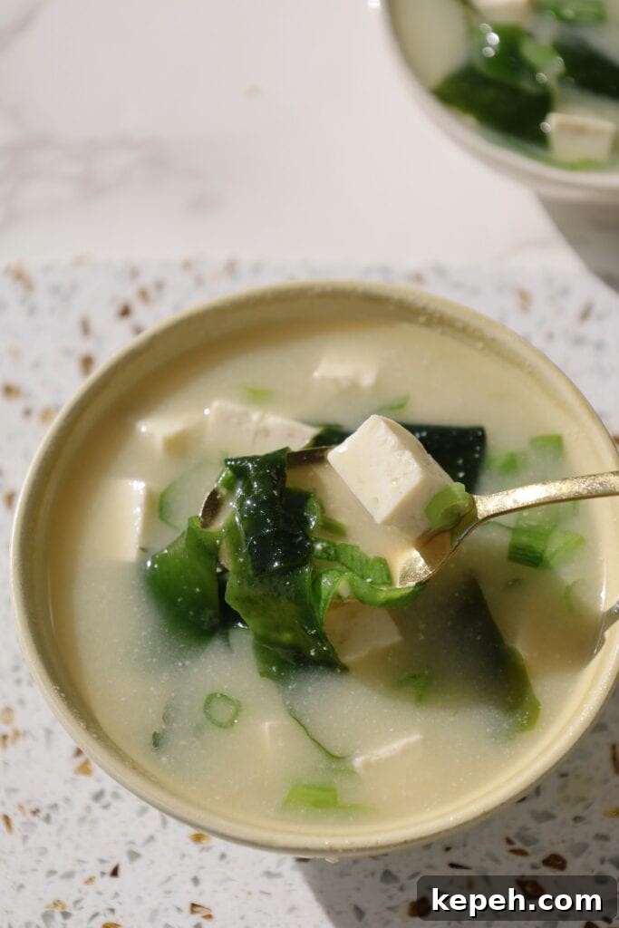 Authentic Miso Soup Recipe: Simple Homemade Japanese Broth 9 miso soup recipe featured image recipe card