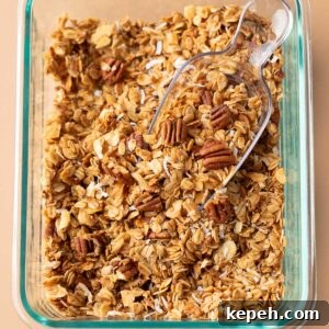 Crunchy Coconut Granola Recipe for Homemade Morning Boost 7 Coconut Granola