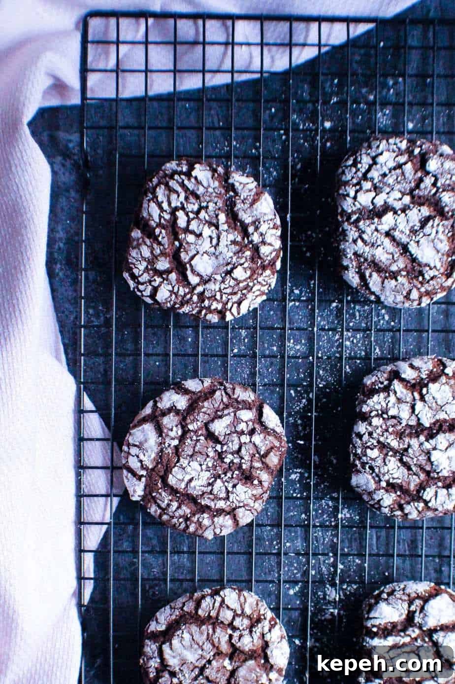 crinkle cookies