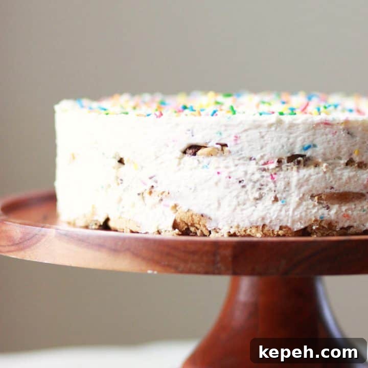 Gluten Free Funfetti Icebox Cake