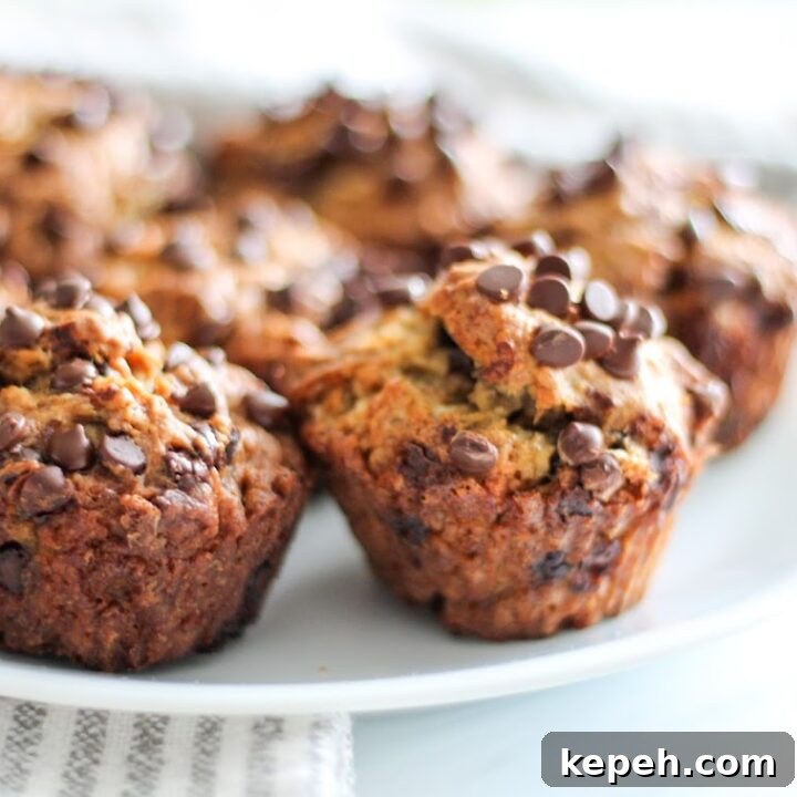 Gluten-Free Banana Chocolate Chip Muffins
