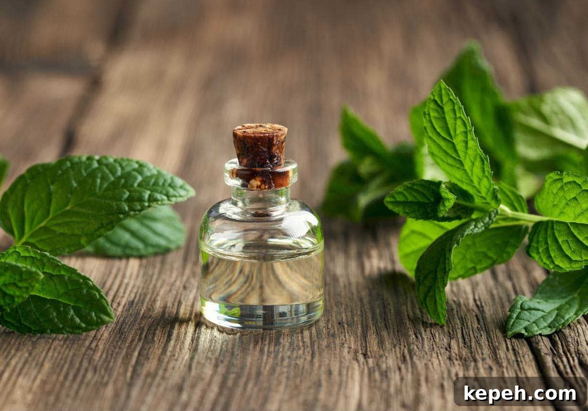 DIY Aromatherapy Oil Blend for Toothache and Pain Relief 7 Peppermint oil for tooth pain