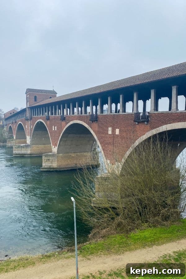 7 Charming Day Trips from Milan: Lakes, Villages & Castles 9 Beautiful, long bridge in Pavia Italy, take a day trip from Milan