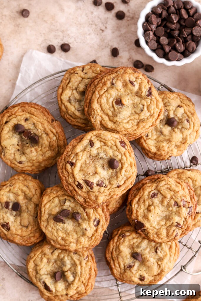 Cookies cooling on a rack