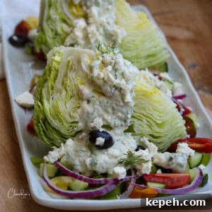 Greek Wedge Salad with Creamy Yogurt Dill Dressing 4 img 1877 3