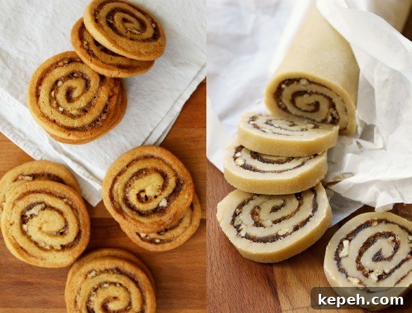 Cinnamon Roll Icebox Cookies Recipe for Quick Sweet Treats 16 cinnamon bun crunch icebox cookies 7