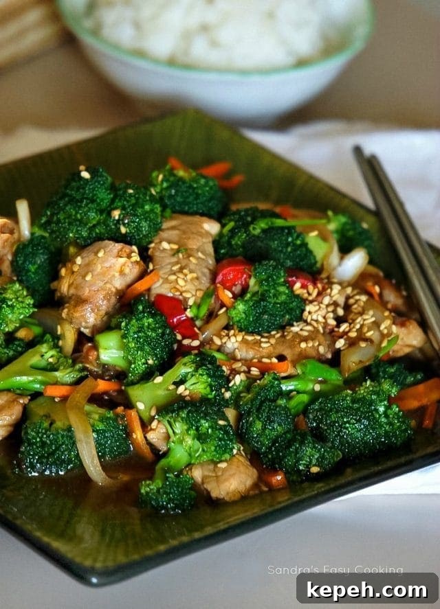 Pork Tenderloin Stir-Fry with Broccoli and Garlic Sauce 3 Broccoli and Pork Tenderloin Stir Fry