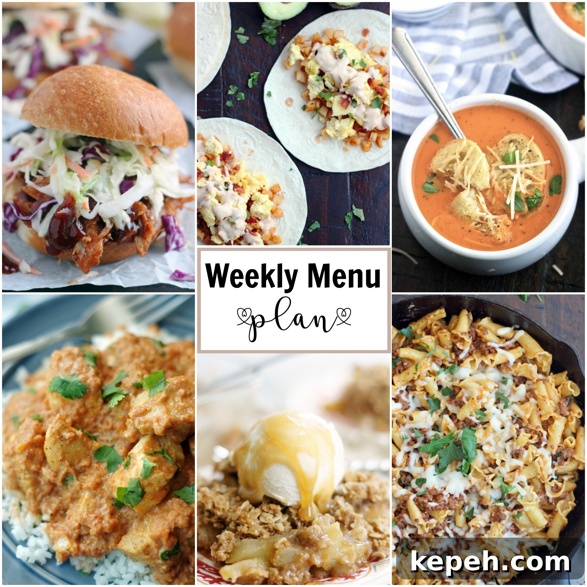 Weeknight Meal Plan: Weekly Menu Ideas (Plan 105) 2 img 21102 1