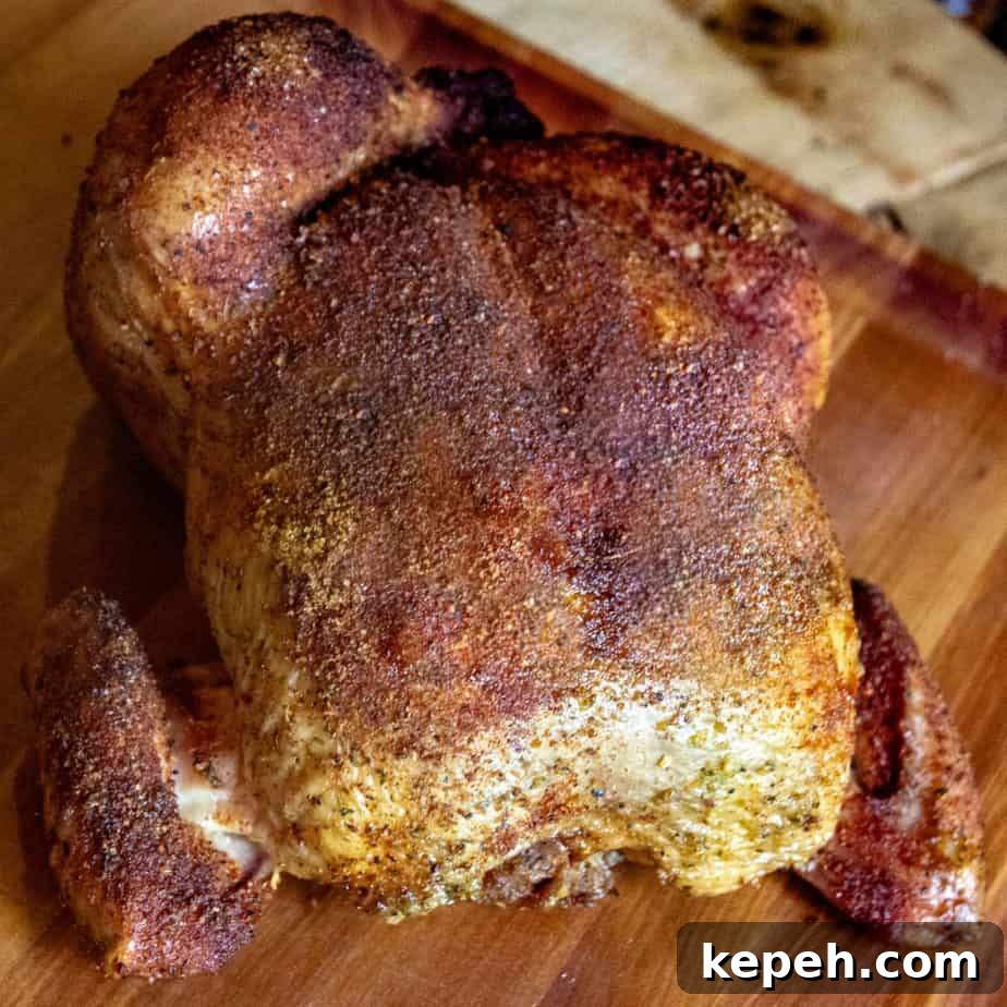 Complete Guide to Smoking Every Type of Meat 11 Smoked whole chicken