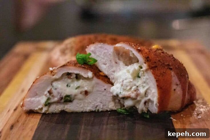 Complete Guide to Smoking Every Type of Meat 13 Stuffed buffalo chicken breast