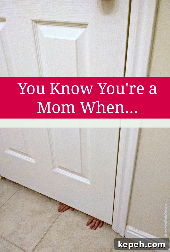 you know you're a mom when (1)