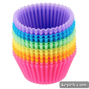 reusable silicone baking cups