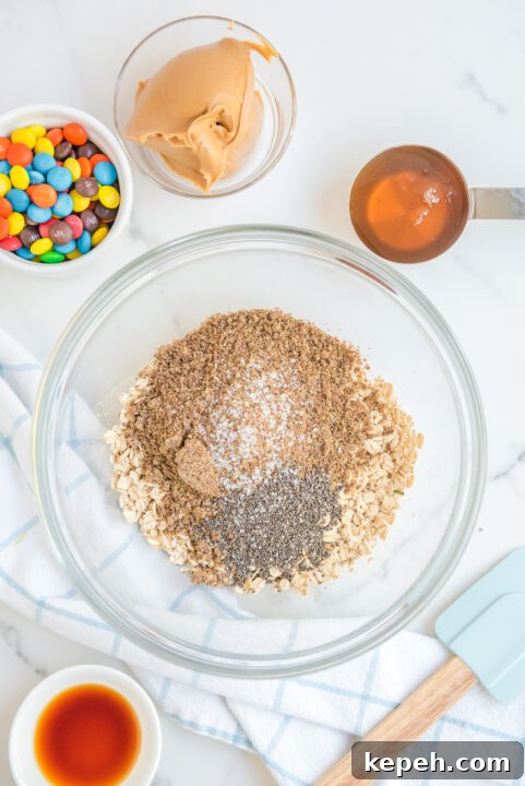 No-Bake M&M Energy Bites: Chocolate Peanut Butter Snack Balls 9 img 22967 9