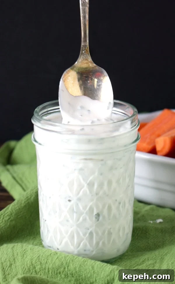 Creamy Paleo Whole30 Ranch Dressing Recipe for Any Salad 2 Paleo Whole30 Ranch Dressing