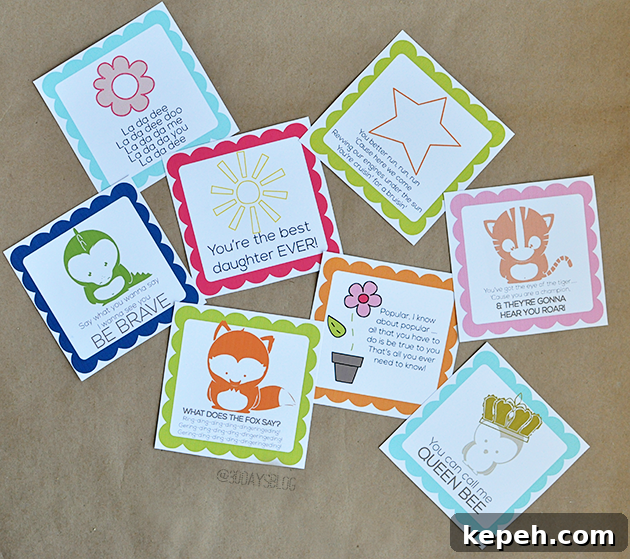Printable Back-to-School Lunchbox Jokes Kids Will Love 10 Printable Lunch Box Notes from popular song lyrics