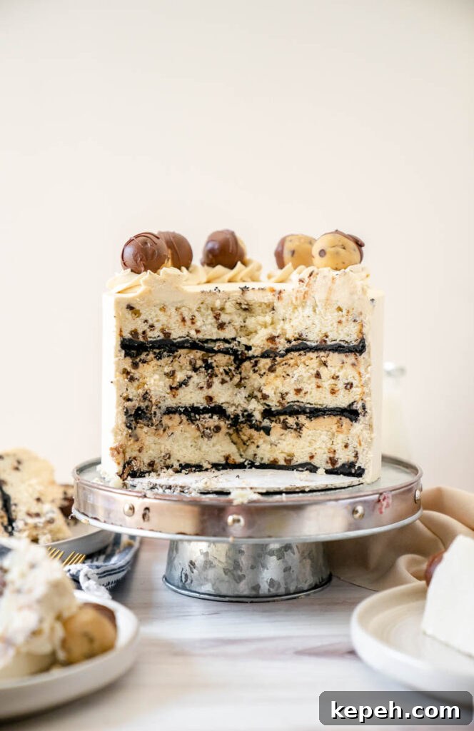 Baked cake layers cooling