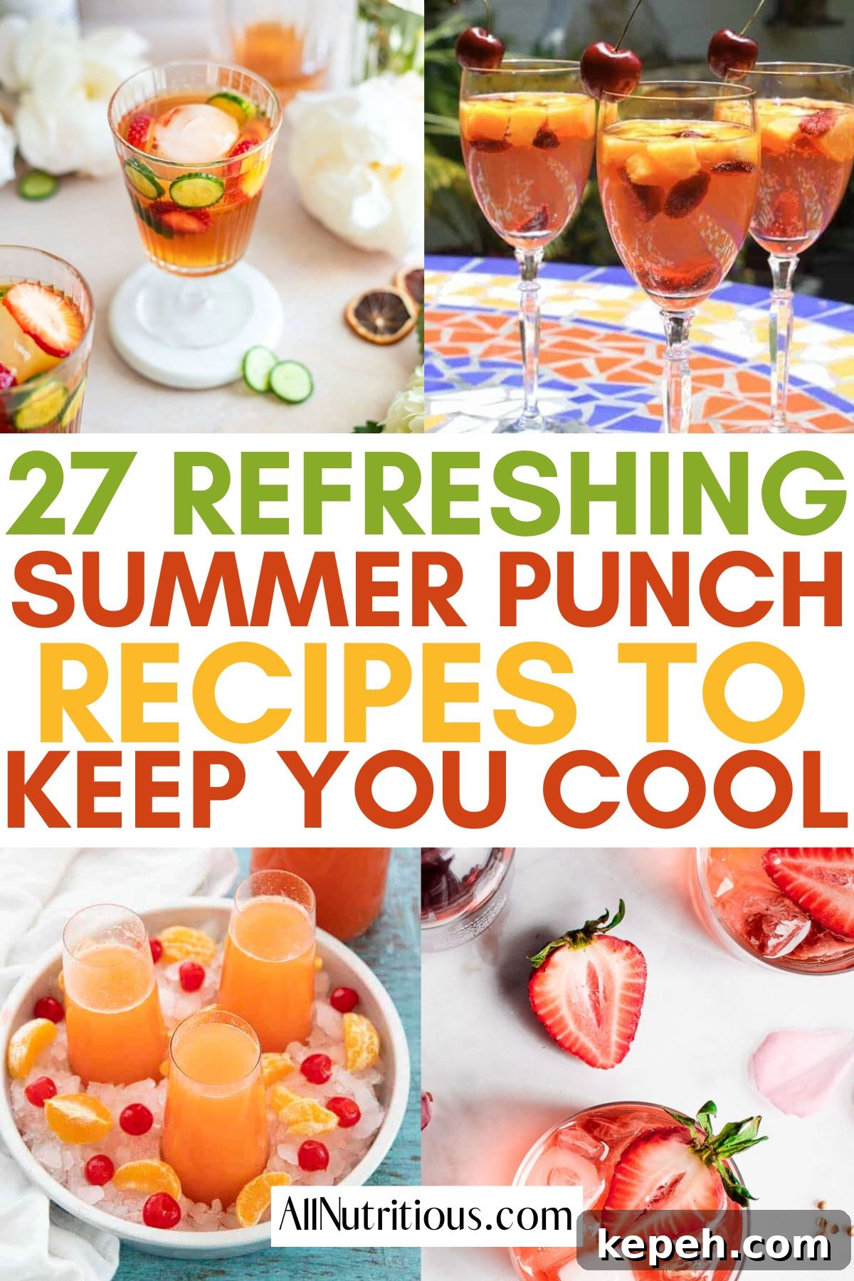27 Refreshing Summer Punch Recipes to Keep Your Party Cool 2 recipes for summer punch