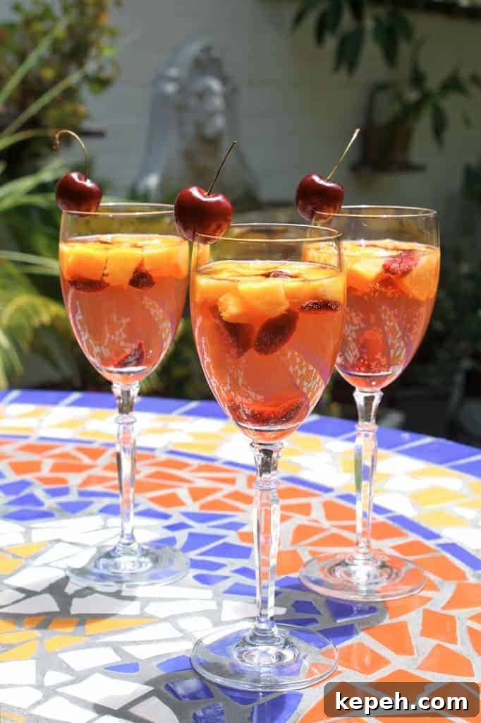 27 Refreshing Summer Punch Recipes to Keep Your Party Cool 23 white wine summer sangria spritzer