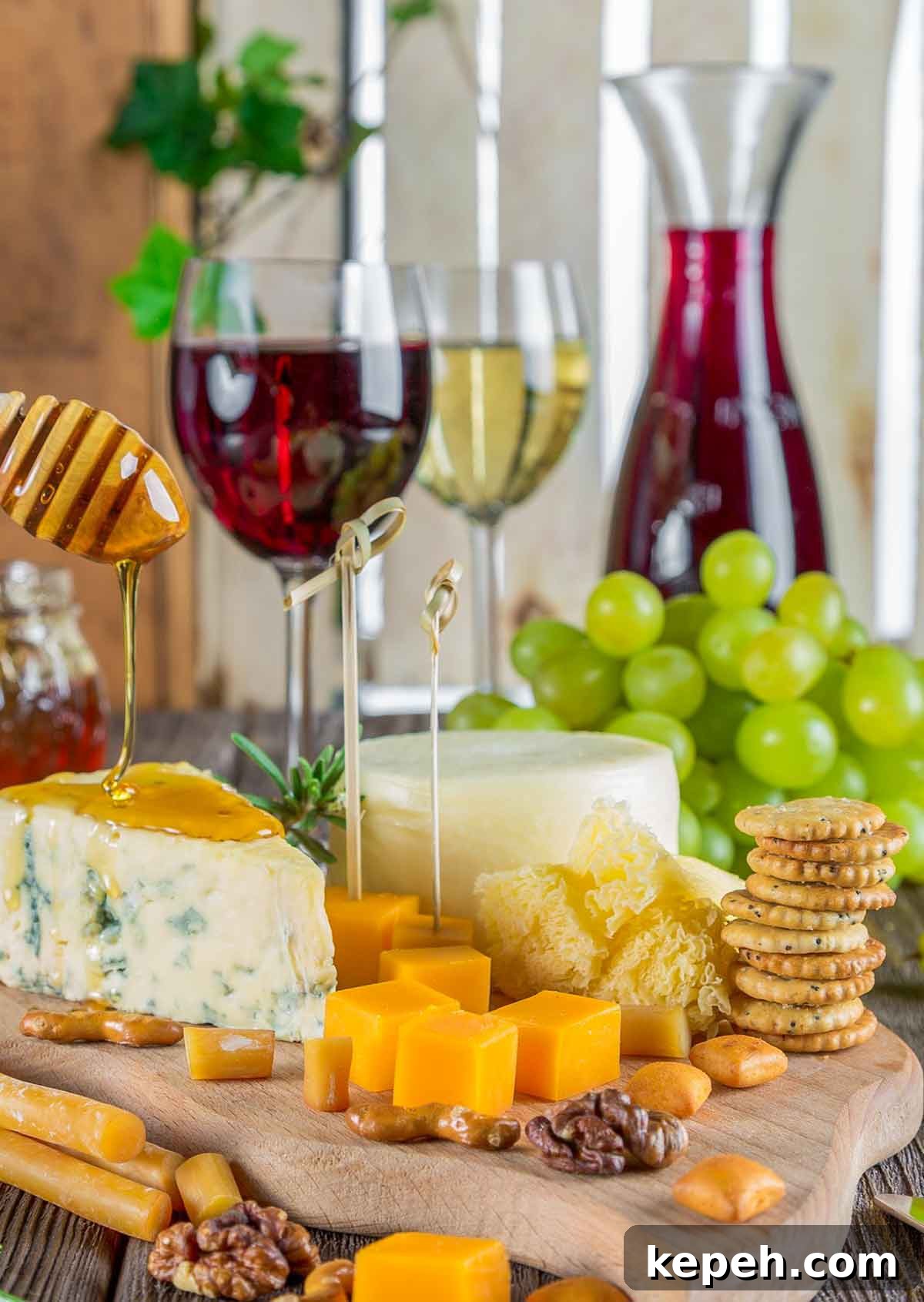 Cheese, crackers, wine. 10 Ways to Avoid Getting Glutened During the Holidays