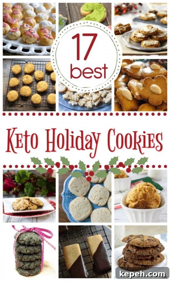 17 Keto Christmas Cookie Recipes for Low-Carb Holiday Treats 20 Pin these for later