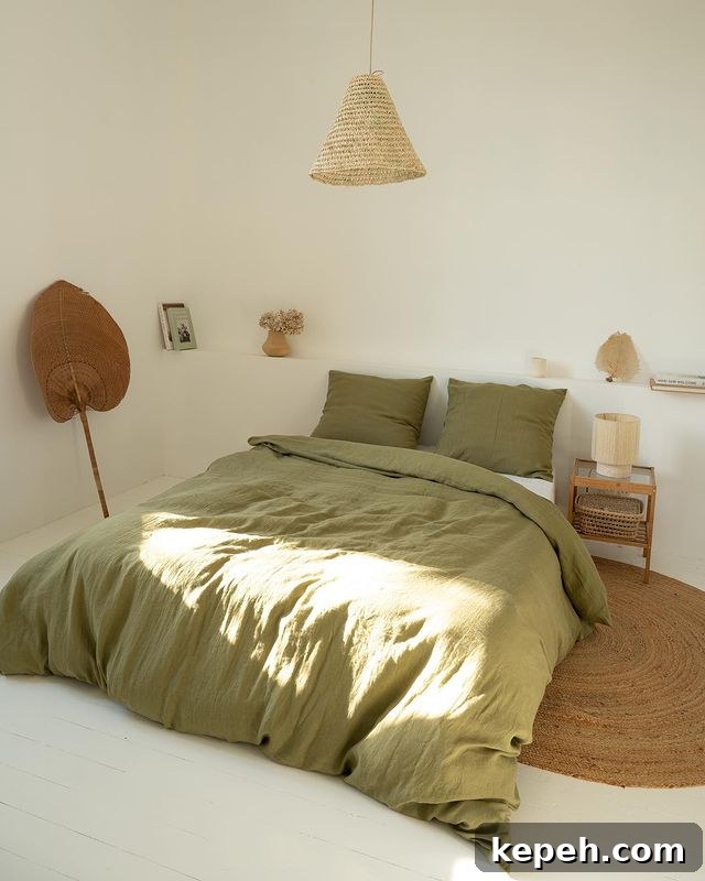 27 Earthy Boho Bedroom Design Ideas for Cozy, Natural Spaces 14 Natural Color Palette