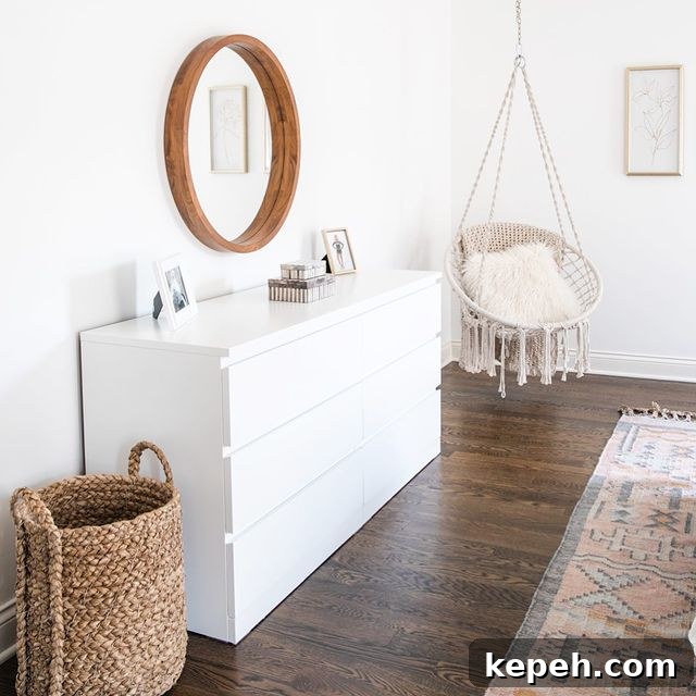 27 Earthy Boho Bedroom Design Ideas for Cozy, Natural Spaces 27 Hanging Swing Seat