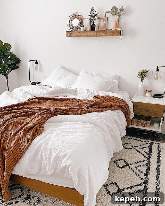 27 Earthy Boho Bedroom Design Ideas for Cozy, Natural Spaces 7 Minimalist Night Tables